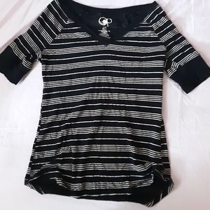 striped tee